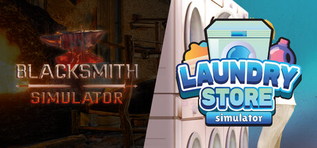 Laundry Store and Blacksmith Simulators