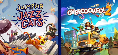 Jumping Jazz Cats x Overcooked! 2