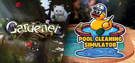 Gardener and Pool Cleaning