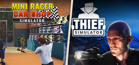Mini Racer Car Shop Simulator and Thief Simulator