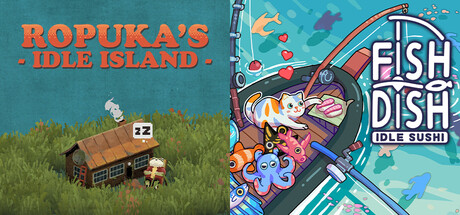 Ropuka's Idle Island + Fish to Dish: Idle Sushi