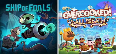 Overcooked! All You Can Eat x Ship of Fools