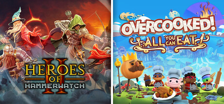 Overcooked! All You Can Eat x Heroes of Hammerwatch II