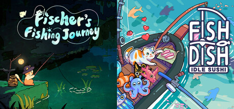 Fischer's Fishing Journey + Fish to Dish: Idle Sushi