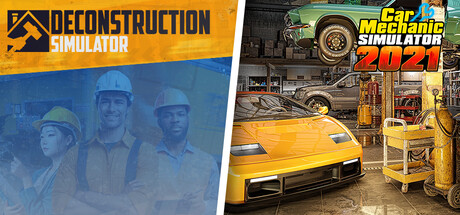 Deconstruction Simulator and Car Mechanic Simulator 2021