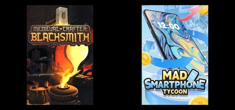 Medieval Crafter: Blacksmith & Mad Smartphone Tycoon