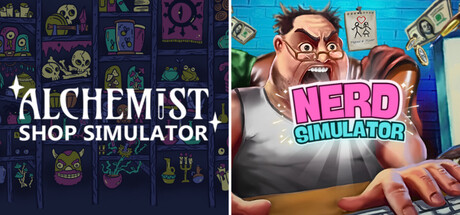 Nerd in Alchemist Shop