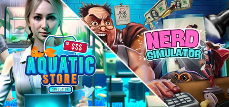 Nerd in Aquatic Store