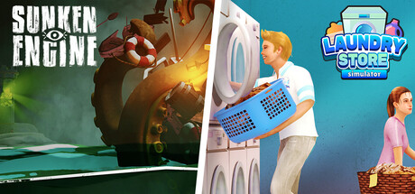 Sunken Engine x Laundry Store Simulator
