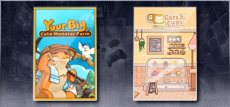 Your Big, Cute Monster Farm & Cats & Cups