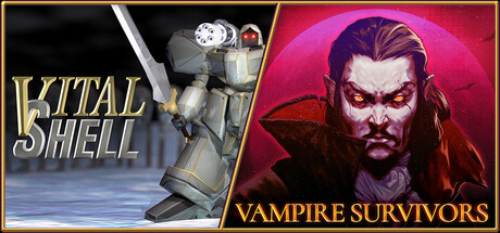 Vampire Survivors x Vital Shell
