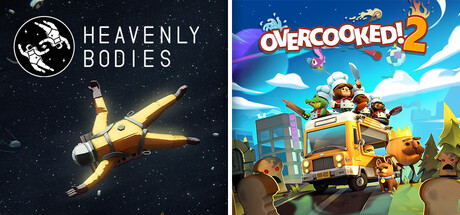 Heavenly Bodies + Overcooked! 2