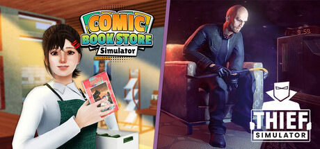 Comic Book Store x Thief Simulator