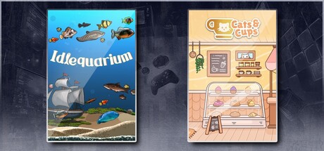 Idlequarium & Cats & Cups