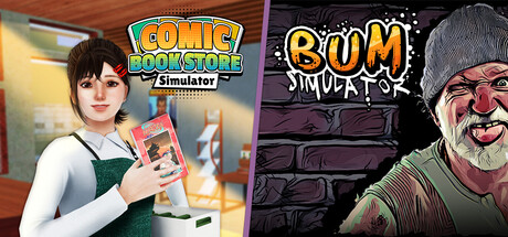Comic Book Store Simulator and Bum Simulator
