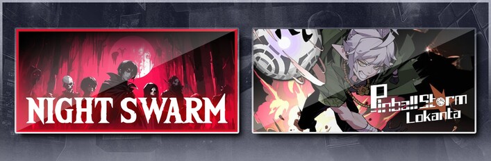 Night Swarm & Pinball Storm: Lokanta & Ball-it Hell
