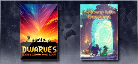 Dwarves: Glory, Death and Loot & Fantasy Idle Dungeon