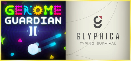 🧬 Genome Guardian 2 × Glyphica: Typing Survival ⌨