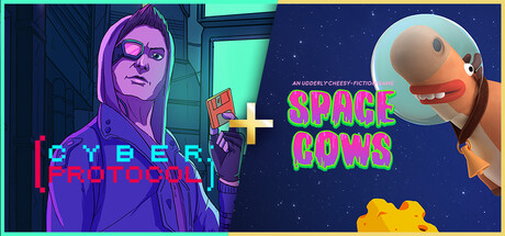 Cyber Protocol + Space Cows