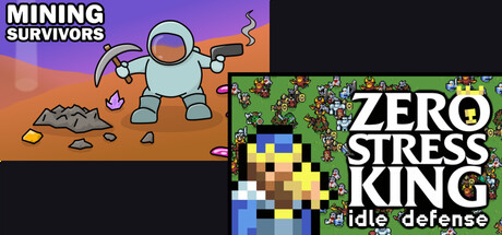 Zero Stress King: Idle Defense x Mining Survivors