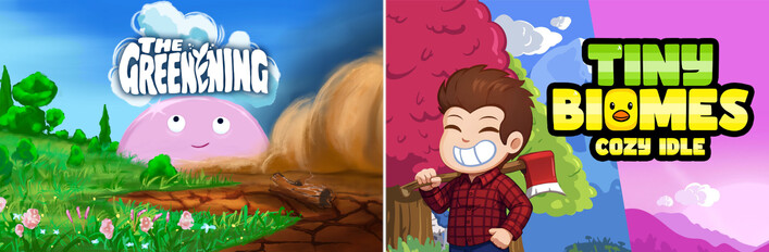 The Greenening x Tiny Biomes: Cozy Idle