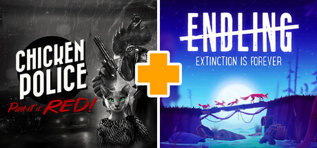 Endling + Chicken Police - Paint it RED!