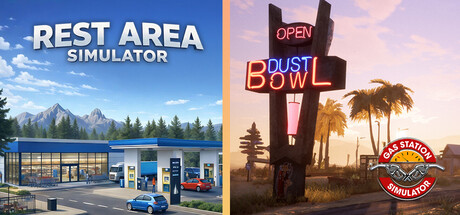 Rest Area Simulator x Gas Station Simulator