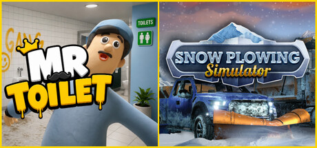 Mr Toilet x Snow Plowing Simulator