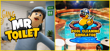 Mr Toilet x Pool Cleaning Simulator